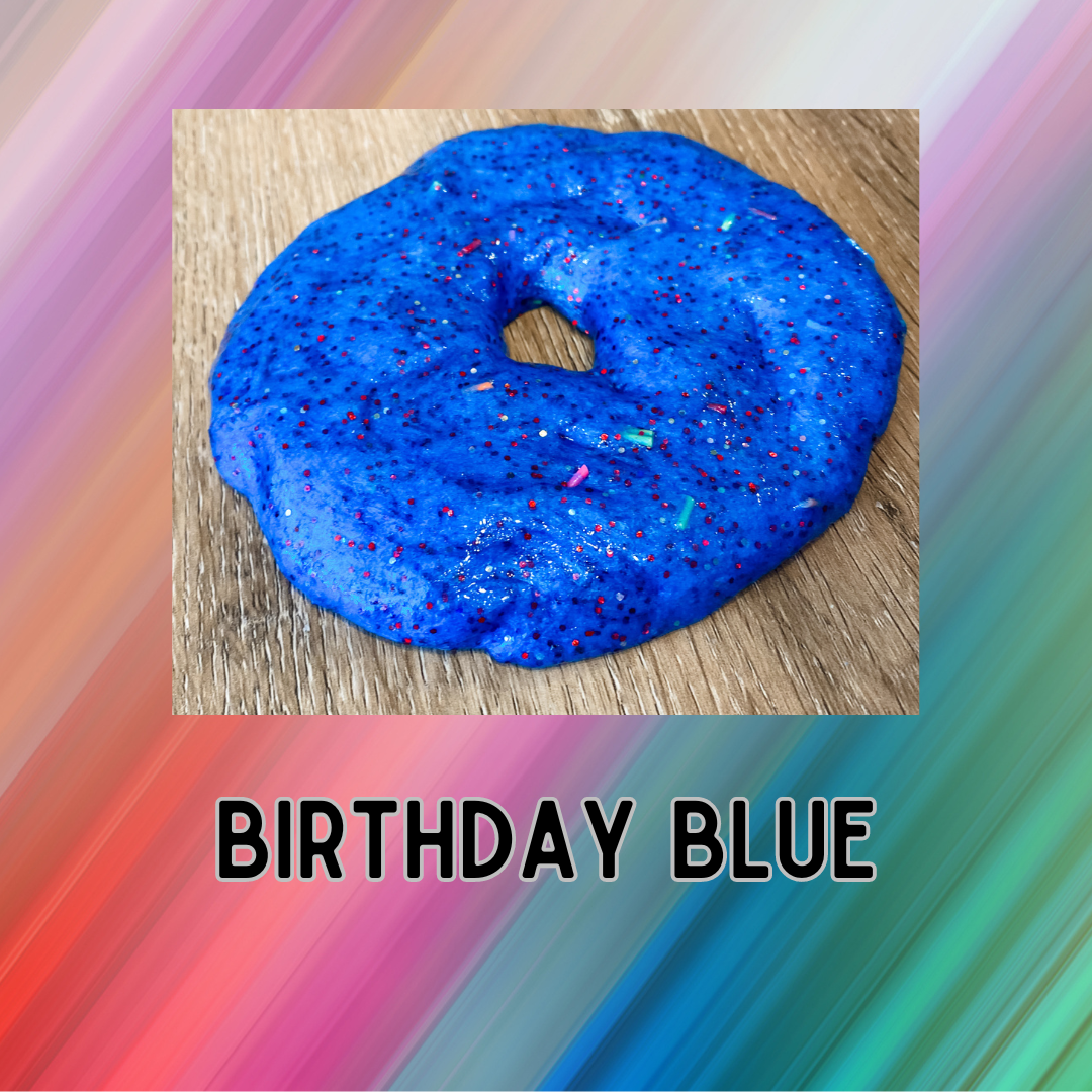 birthday blue slime listing