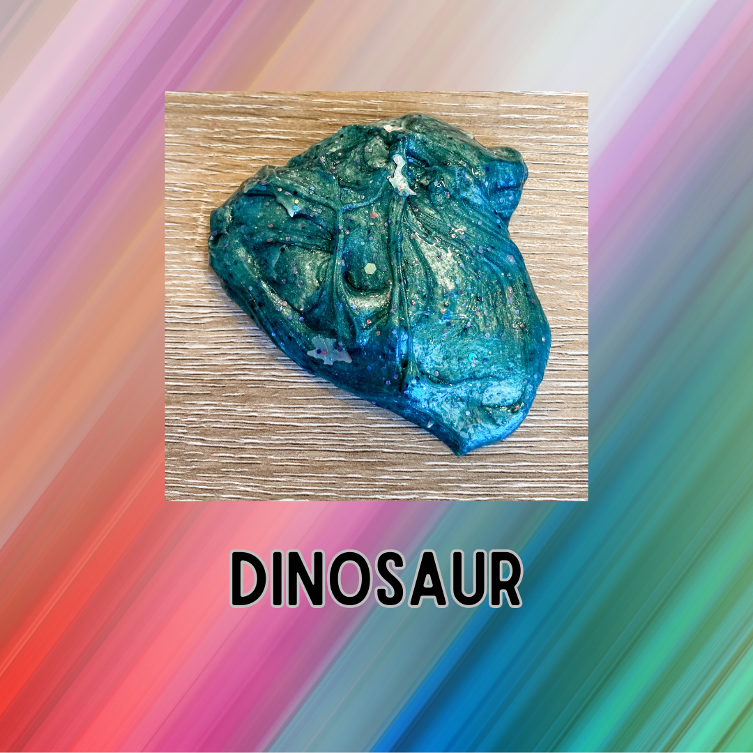 dinosaur slime listing